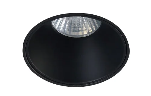 Светильник точечный CLT 050C1 BL-BL Crystal Lux чёрный 1 лампа, основание чёрное в стиле современный для затирки фото 2